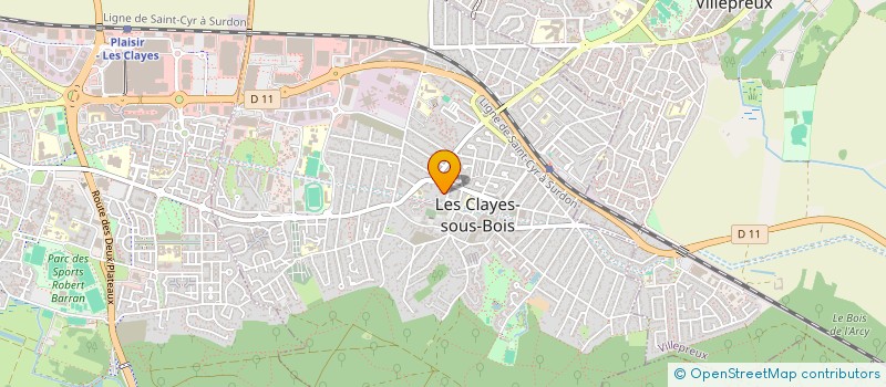 localisation de l'entreprise 803 722 818  à PLAISIR