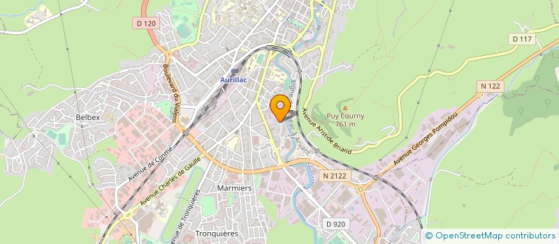 localisation de l'entreprise 803 726 058   BRIOUDE