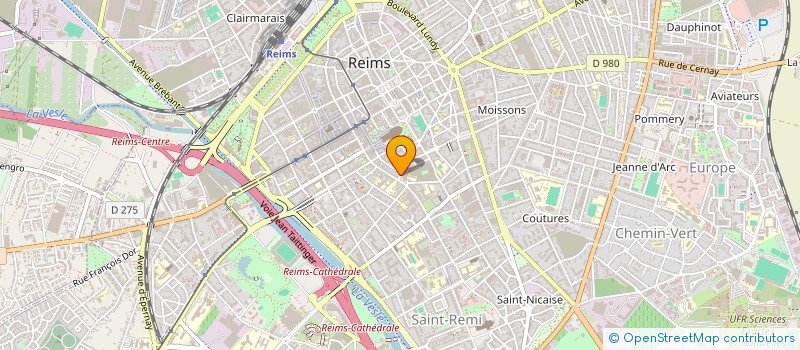 localisation de l'entreprise 803 738 889   REIMS