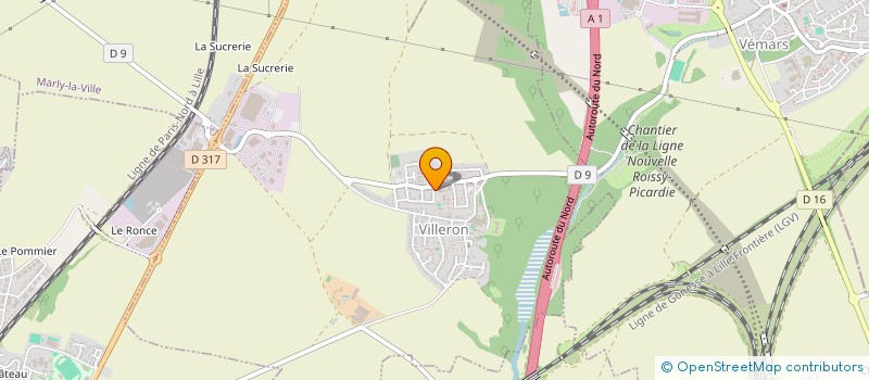 localisation de l'entreprise 803 739 051   VILLERON