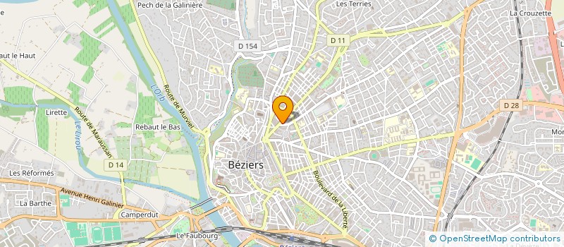 localisation de l'entreprise 803 757 434 à BEZIERS