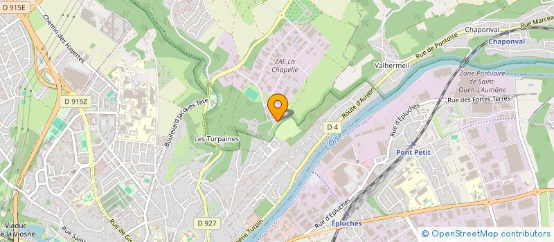 localisation de l'entreprise 803 767 219   AUVERS-SUR-OISE