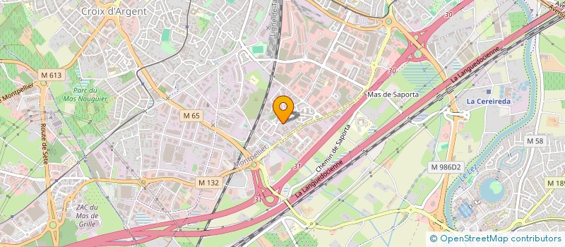 localisation de l'entreprise 803 774 389 à MONTPELLIER