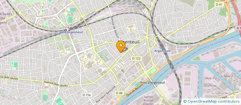 localisation de l'entreprise 803 784 479 à ARGENTEUIL