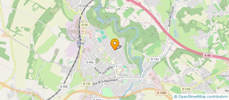 localisation de l'entreprise 803 809 938   RIVES