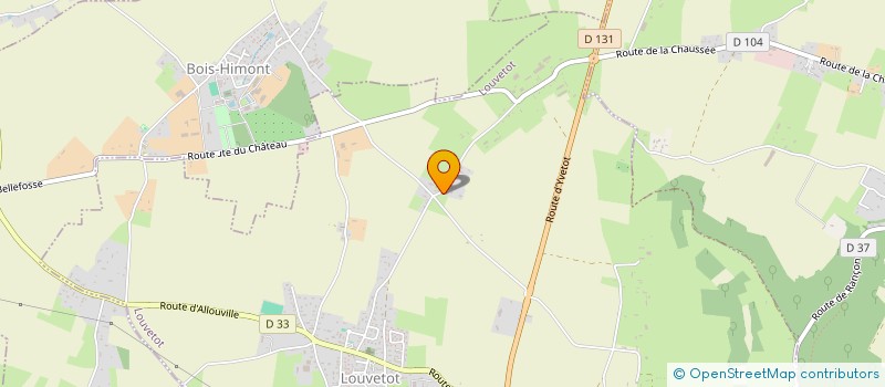 localisation de l'entreprise 803 816 222   ALLOUVILLE-BELLEFOSSE