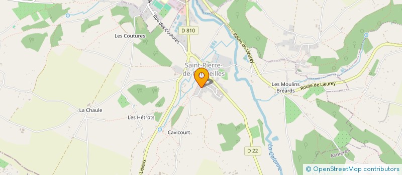 localisation de l'entreprise 803 817 451   SAINT-PIERRE-DE-CORMEILLES