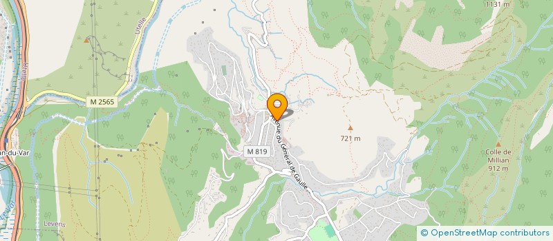 localisation de l'entreprise 803 831 874   LEVENS