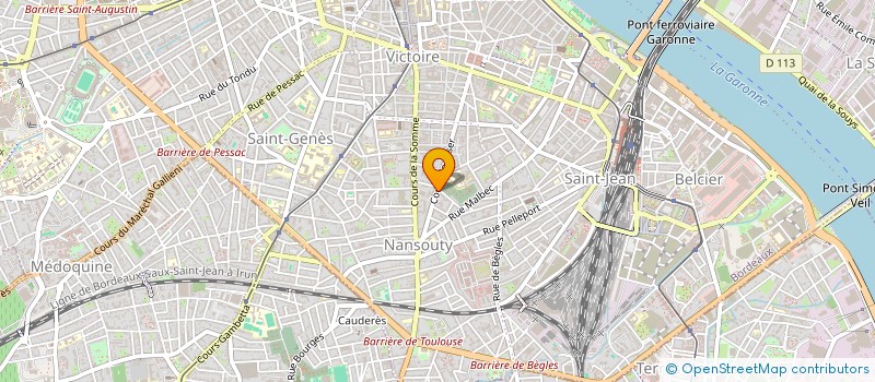 localisation de l'entreprise 803 832 625 à VILLENAVE-D'ORNON