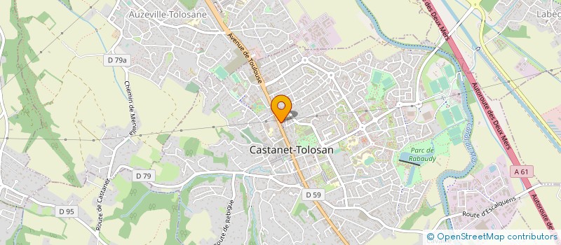 localisation de l'entreprise 803 849 207  à CASTANET-TOLOSAN