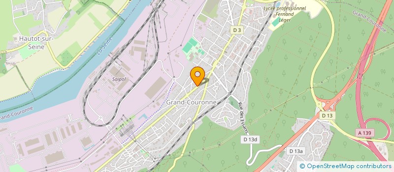 localisation de l'entreprise 803 851 427   GRAND-COURONNE