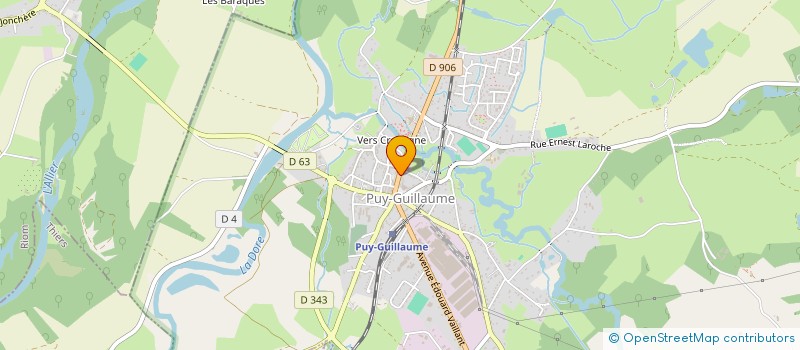 localisation de l'entreprise 803 867 829   PUY-GUILLAUME