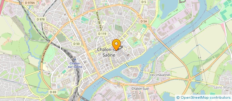 localisation de l'entreprise 803 876 895   CHALON-SUR-SAONE