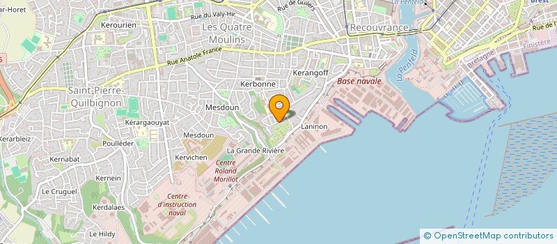 localisation de l'entreprise 803 940 626  à BREST