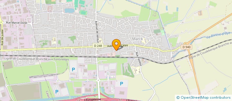 localisation de l'entreprise 803 942 648   MARCK