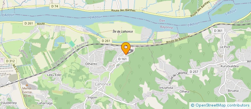 localisation de l'entreprise 803 953 017   LAHONCE