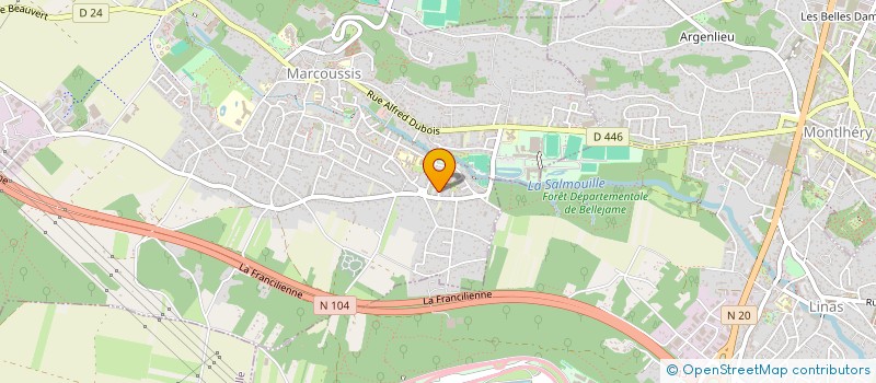 localisation de l'entreprise 803 955 095   MENIL