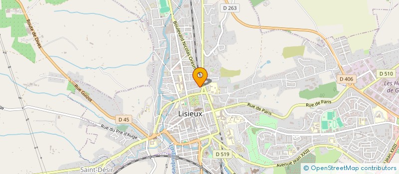 localisation de l'entreprise 803 958 867   LISIEUX