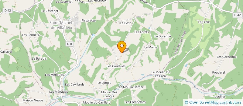 localisation de l'entreprise 803 977 628   SANILHAC