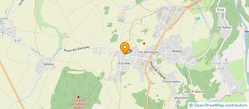 localisation de l'entreprise 803 986 470   CUSSAC-SUR-LOIRE