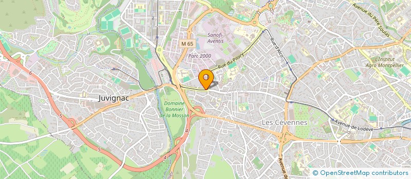 localisation de l'entreprise 803 990 779 à MONTPELLIER
