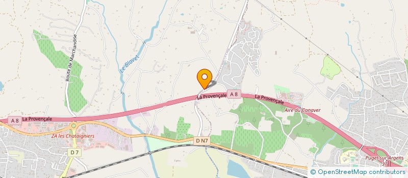 localisation de l'entreprise 803 992 825   PUGET-SUR-ARGENS