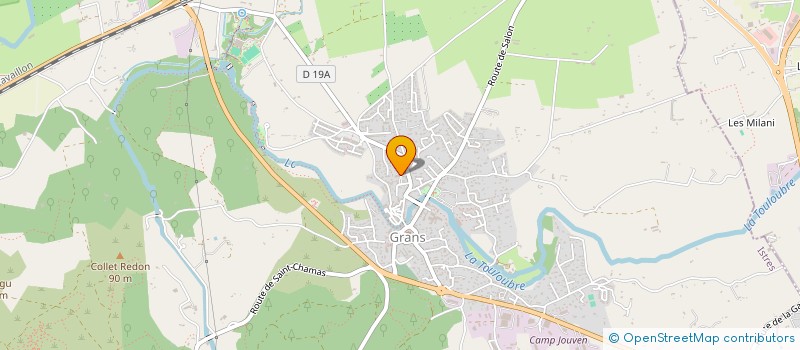 localisation de l'entreprise 803 999 499   GRANS