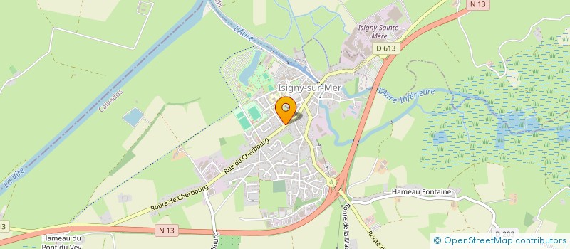 localisation de l'entreprise 803 IMMO  ISIGNY-SUR-MER