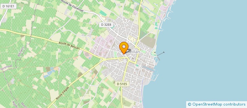 localisation de l'entreprise 804 035 160  à MARSEILLAN