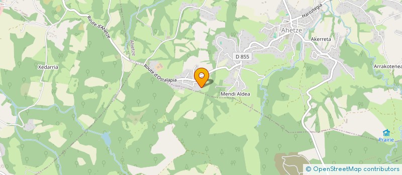 localisation de l'entreprise 804 052 058   AHETZE