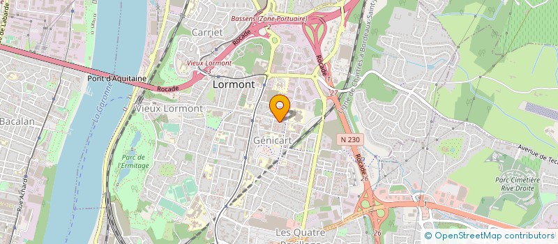 localisation de l'entreprise 804 070 696   LORMONT