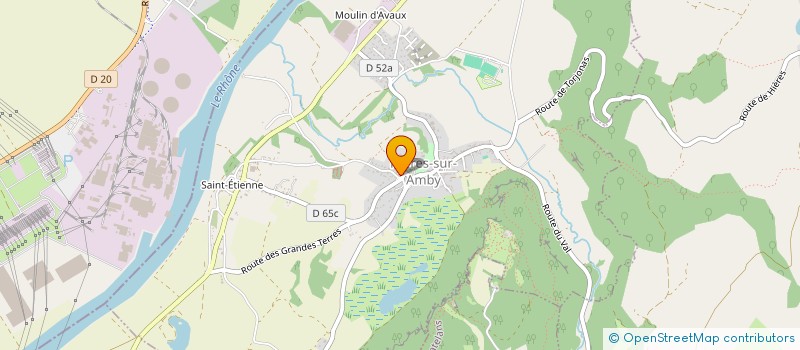 localisation de l'entreprise 804 071 348   ANNOISIN-CHATELANS