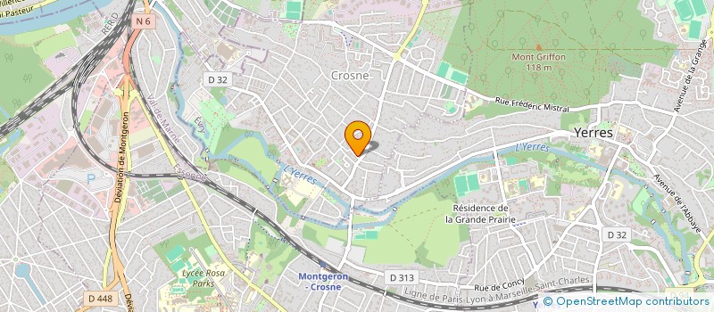 localisation de l'entreprise 804 094 795   CROSNE