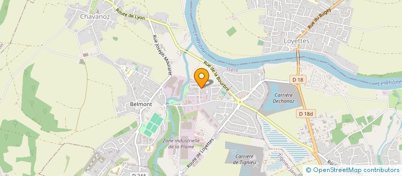 localisation de l'entreprise 804 115 020   CHAVANOZ