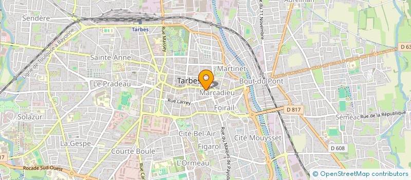 localisation de l'entreprise 804 120 798   TARBES