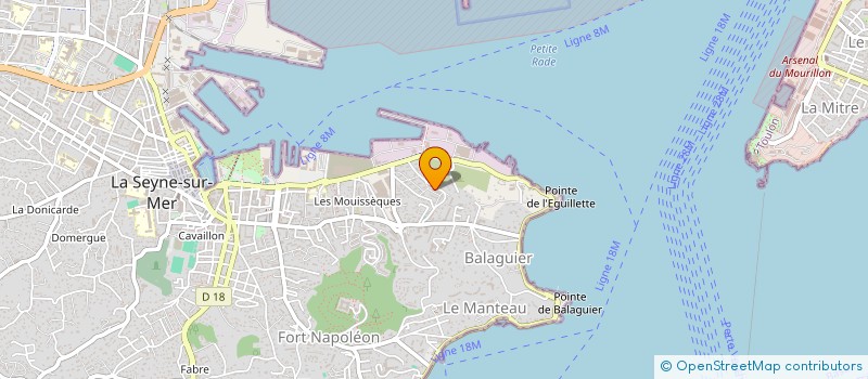 localisation de l'entreprise 804 122 356   LA SEYNE-SUR-MER