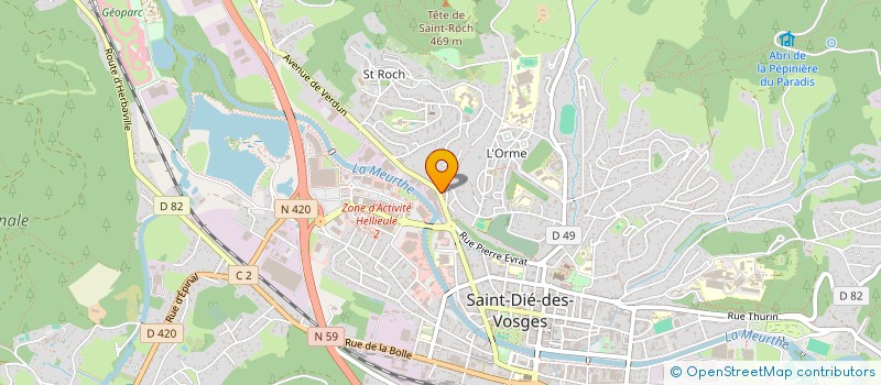 localisation de l'entreprise 804 126 134   AROUE-ITHOROTS-OLHAIBY