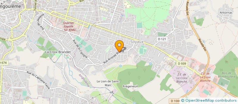 localisation de l'entreprise 804 132 629 à SOYAUX