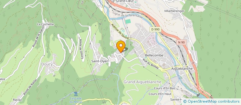 localisation de l'entreprise 804 136 760   GRAND-AIGUEBLANCHE