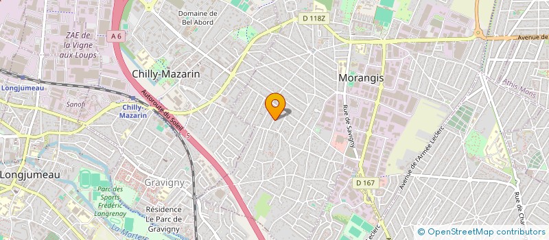 localisation de l'entreprise 804 143 782 à MORANGIS