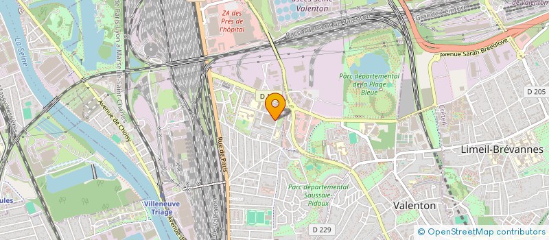 localisation de l'entreprise 804 157 873  à VILLENEUVE-SAINT-GEORGES