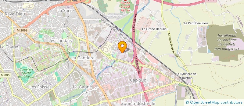 localisation de l'entreprise 804 160 422   CLERMONT-FERRAND