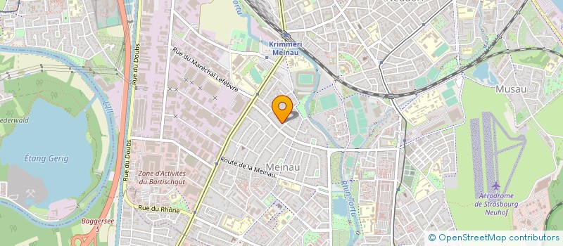 localisation de l'entreprise 804 163 848   STRASBOURG