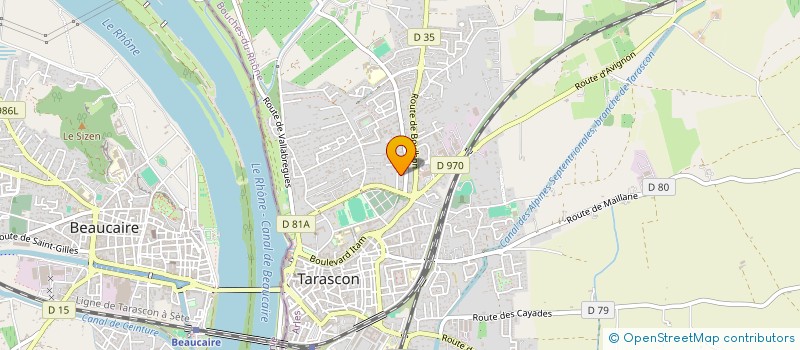 localisation de l'entreprise 804 183 283   MONTARNAUD