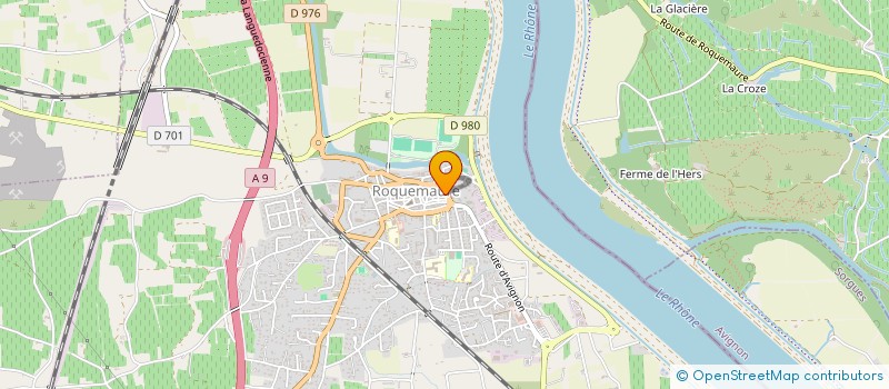 localisation de l'entreprise 804 184 323   ROQUEMAURE