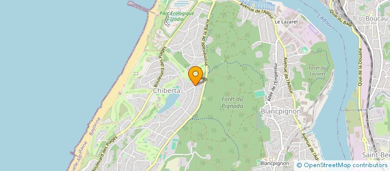 localisation de l'entreprise 804 199 008   ANGLET