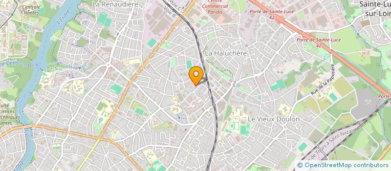 localisation de l'entreprise 804 208 957   NANTES