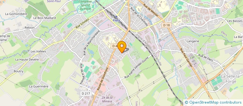 localisation de l'entreprise 804 212 595   FLERS