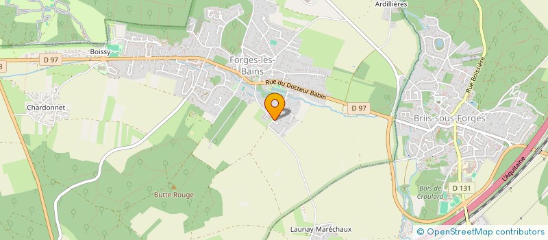 localisation de l'entreprise 804 223 683   FORGES-LES-BAINS