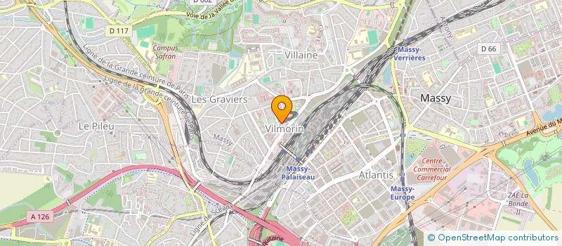 localisation de l'entreprise 804 234 144 à MASSY